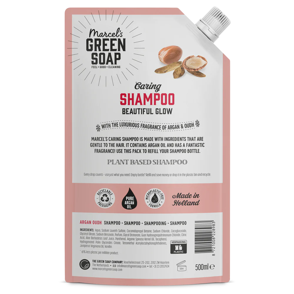 Caring Shampoo Navulling Argan & Oudh - Image 3