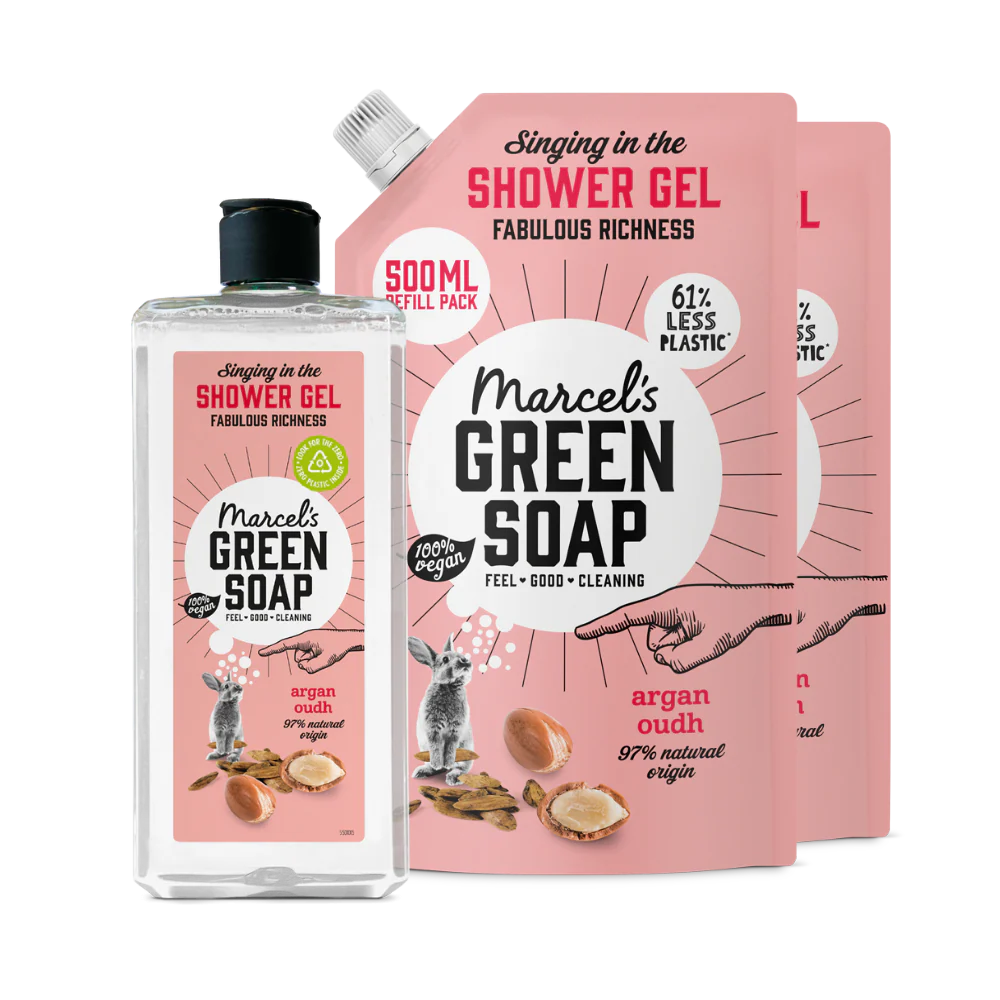 Douchegel Navulbundel Argan & Oudh