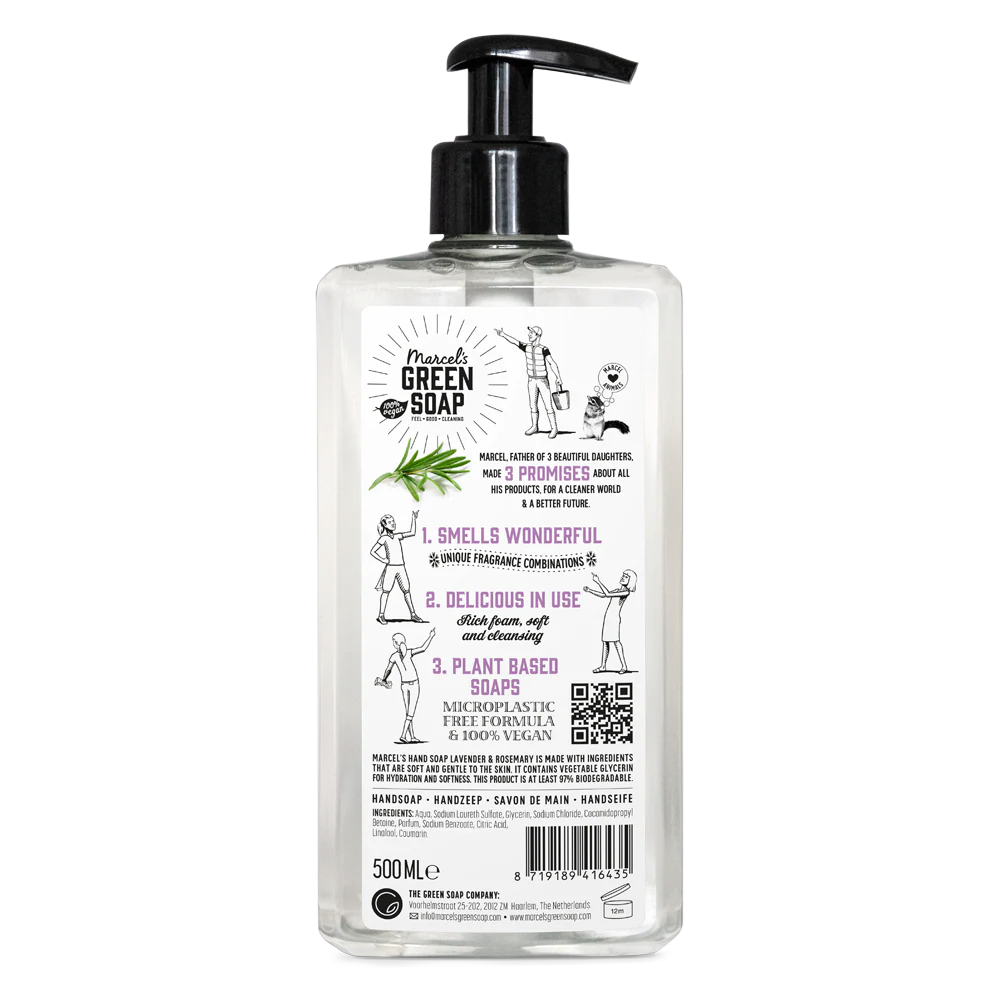 Handzeep Lavendel & Rozemarijn 500 ml - Image 4
