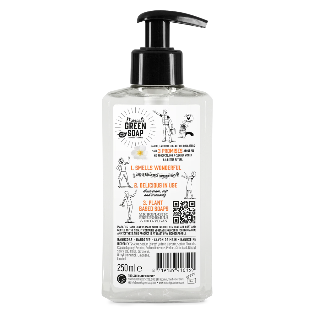 Handzeep Sinaasappel & Jasmijn 250 ml - Image 4