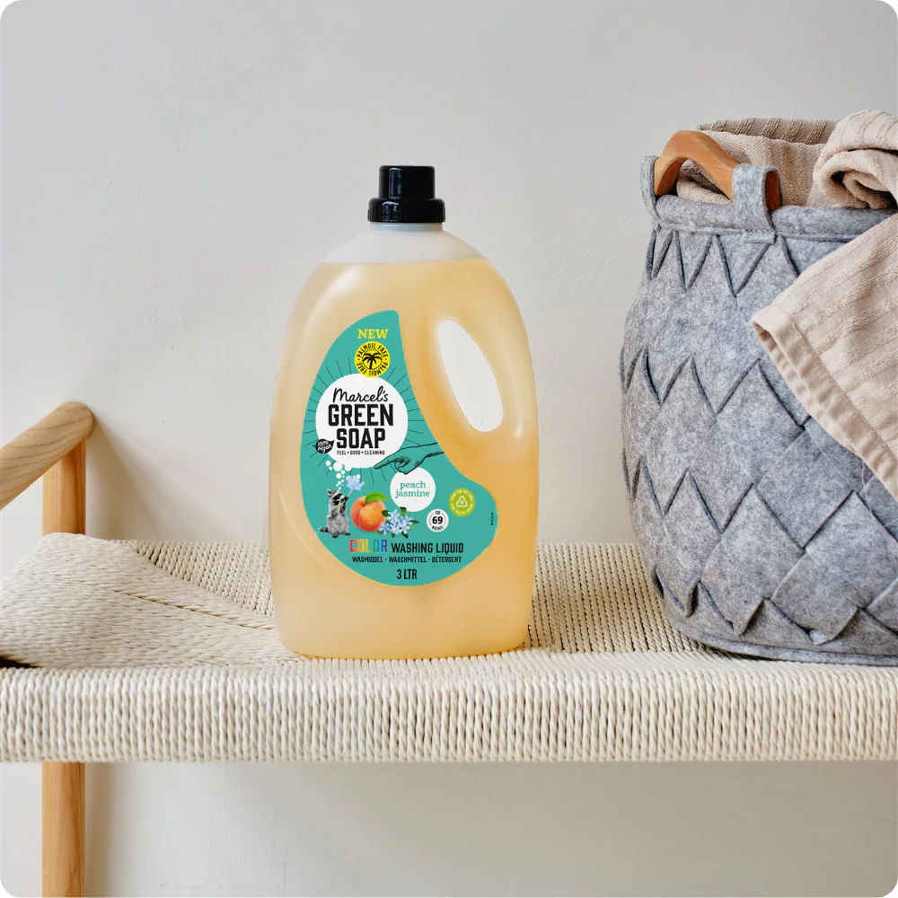 Kleur Wasmiddel Perzik & Jasmijn 3L - Image 2