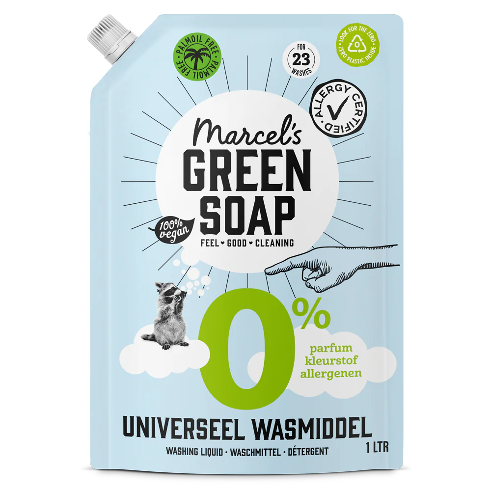 Universeel Wasmiddel Navulling 0%