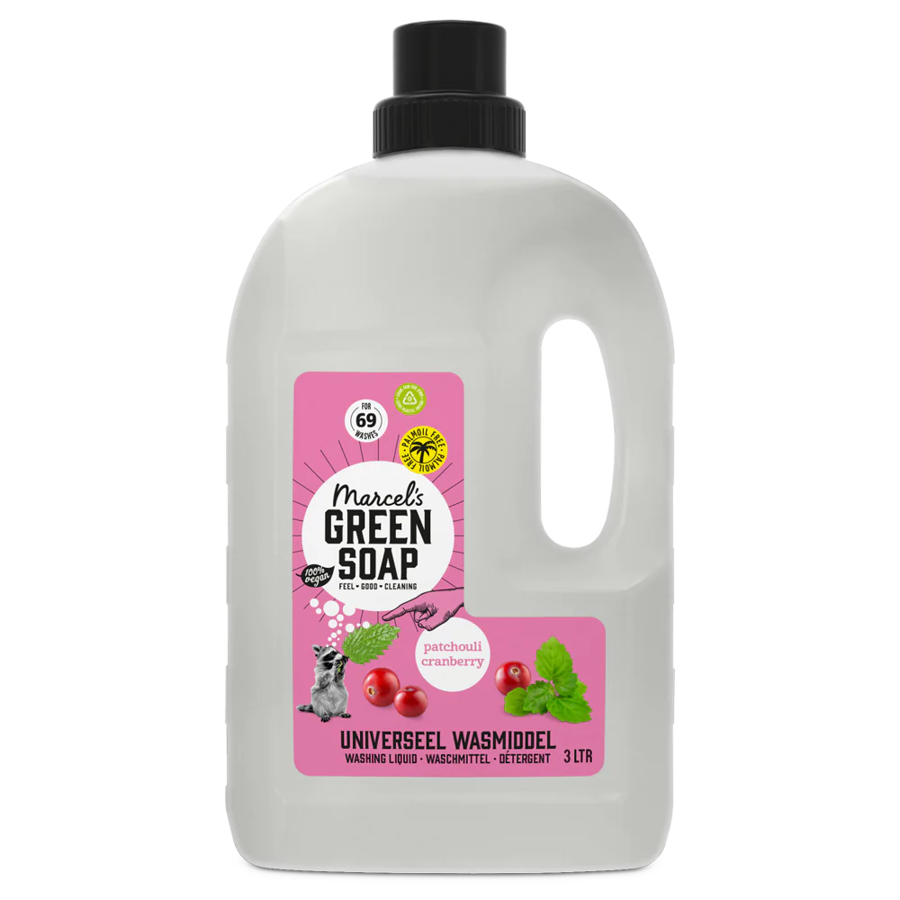 Universeel Wasmiddel Patchouli & Cranberry 3L