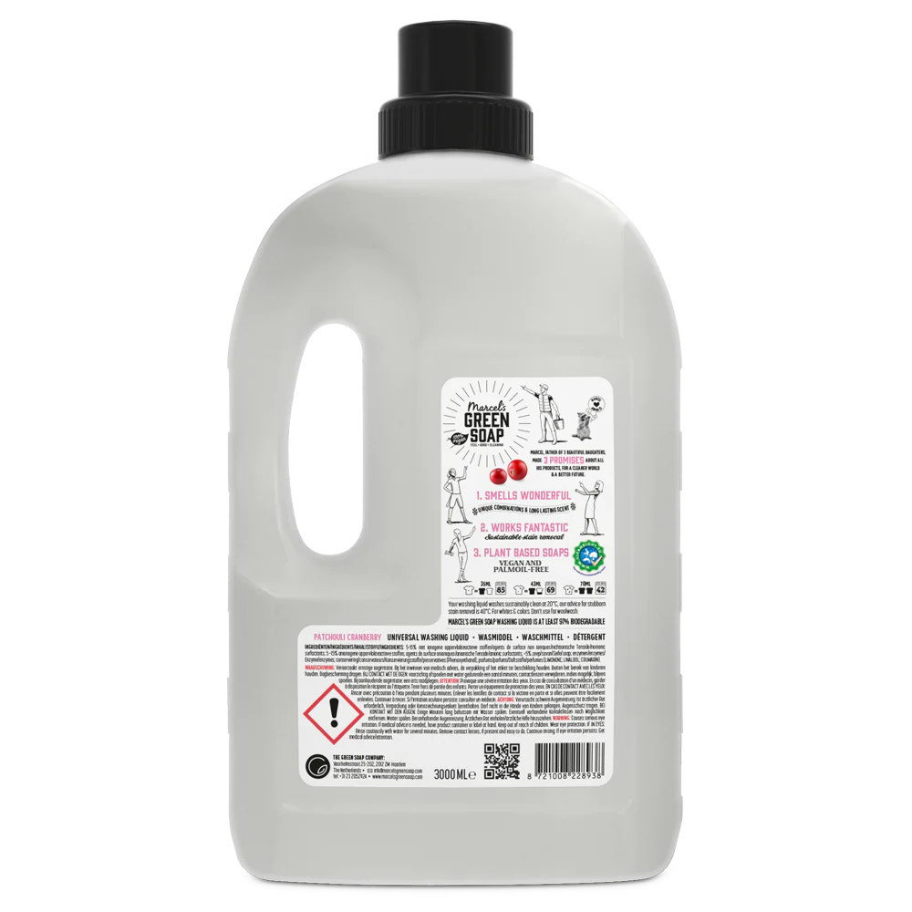 Universeel Wasmiddel Patchouli & Cranberry 3L - Image 2