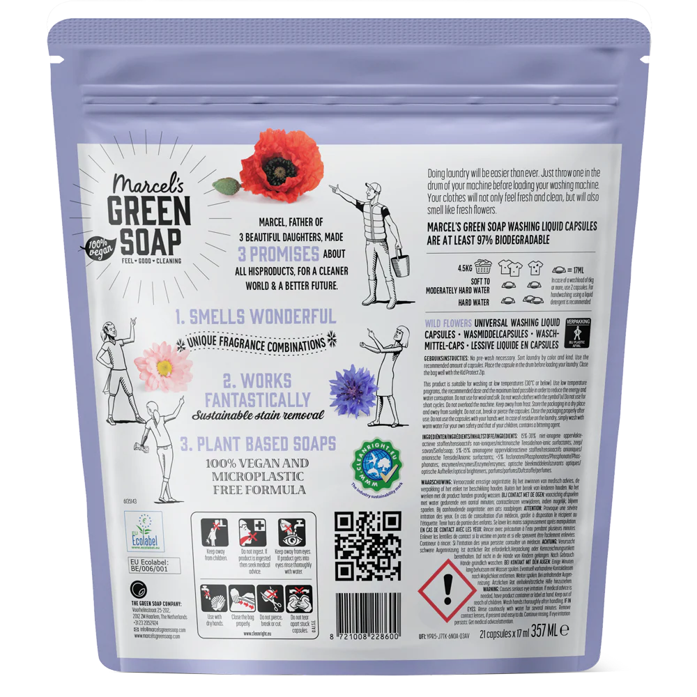Universele Wascapsules Wilde Bloemen - Image 2
